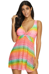 (S-3XL) Floral High Waist Tankini 2 Piece Set | Dress In Beauty